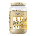 Axe & Sledge WHEY More Premium Protein Blend | 24g Protein, Whey Concentrate & Isolate | Prebiotic Fiber for Enhanced Absorption | Creamy, Delicious, Versatile | 30 Servings, Honey Grizzly Graham