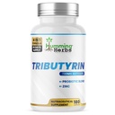 Humming Herbs Tributyrin Complex — 850 mg per Serving (95% Pure, yielding 731 mg Butyrate) with L-Glutamine, Zinc L-Carnosine, FOS & Probiotic Blend (180)