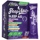 Sleep Aid Melatonin Powder Tryptophan Glycine Valerian Root Magnesium For Sleep Lemon Balm L Theanine Magnesium Glycinate Zinc Sleep Aid Myo Inositol GABACalm B6 5 HTP Stress Relief 20 Stix
