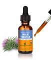 Herb Pharm Milk Thistle Liquid Extract: Biologische Silybum marianum Extract Gezonde lever Functie Ondersteuning, Reinigen & Ontgiften, Fast-Absorbing Milk Thistle Herbal Supplement, Tot ~3 Week Supply, 1 oz*