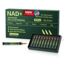 NAD+ Cellular Energy Supplement with Nicotinamide Riboside, Resveratrol, CoQ10, D-Ribose, Berry Flavor, 10 Vials