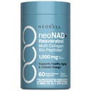 NeoCell NAD+ Resveratrol Supplement | with Multi Collagen Bio-Peptides | 60 Capsules | Supports Healthy Aging & Cellular Energy