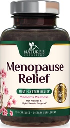 Menopauze supplementen voor vrouwen - Menopauze Relief Support Probiotics with Black Cohosh, Natural Support Supplements for Mild Hot Flashes & Night Sweats & PH Balance Support Supplement - 120 Capsules
