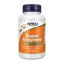 Nu Supplementen, Super Enzymen, Geformuleerd met Bromelain, Ox Bile, Pancrean en Papain, Super Enzymen, 60 Capsules