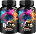(2 Pack) IQ Blast Plus - IQBlast Plus Capsules Ondersteuning Geavanceerde Formule Reviews, IQBlastPlus Pillen Natuurlijke Ingrediënten Geheugen Ondersteuning Dagelijkse Vitaminen voor Gezondheid en Welzijn, 120 Capsules voor 2 maanden