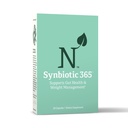 Synbiotic 365 Triple Action Prebiotics and Probiotics for Women & Men 
