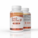 DAO Enzyme + Histamine Blocker - Triple-Strengte 30.000 HDU Formule - DAO Enzyme Supplementen met Vitamine C - Histamine Intolerance Digestive Support - 60 Capsules