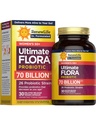 Renew Life Ultimate Flora Probiotics for Women 50+70 Miljard CFU Delayed Release Vegan Capsules Vaginale 