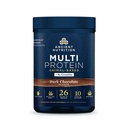 Ancient Nutrition Multi Protein Animal Based Powder + Creatine, 26g Proteïne, Grass Fed Wei, Bone Broth, Collageen Peptiden, 5g Creatine Monohydraat, Colostrum & Probiotica, Dark Chocolate, 15 Servers