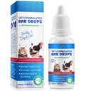Ear Infection Treatment Drops for Dogs and Cats,with 1% Hydrocortison Soothing Dog Gist Infection, Itchy Ear Relief- Treats Ear Infections for Dogs & Cats - 2 fl oz