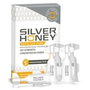 Absorbine Silver Honey Rapid Ear Care Vet Sterkte Geconcentreerde doses, 5 oordruppels gedurende 10 dagen op 1 oor voor honden en katten, medische graad Manuka Honey & MicroSilver BG
