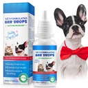 Cat & hond oor infectie behandeling druppels, Cat & hond oor reiniger voor jeukende oorreliëf, met 1% Hydrocortison voor hondenoor infecties, Relieve jeukende oren - 2,02 Fl.Oz