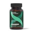 Neurobiologix D3 5000 + K1/K2, vitamine D3 5000 IE met K1 & K2VITAL® MK-7 en boron, olijfolie voor absorptie, bot- en cardiovasculaire ondersteuning, immuun- en vochtbalans, glutenvrij, 60 vloeibare capsules
