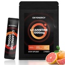 OxyEnergy Liquid L-Carnitine Supplement 1000mg - Voorzichtig voor dagelijks gebruik, Zero Calorie, Sugar-Free, Stim-Free Fat Burning & Endurance Booster, 21 On-the-Go individuele vloeibare sticks