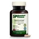 Standaardproces Multizyme - Pancreatrisch Enzyme Supplement ter ondersteuning van de afbraak van eiwitten, carbohydraten en vetten - Digestieve ondersteuning - Glutenvrije, niet-zuivel en niet-zuivel - 90 capsules (90 porties)