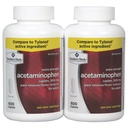 Leden Mark Acetaminophen, 1200 Caplets, Pain Reliever, 500 mg