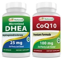 Best Naturals DHEA 25 mg & COQ10 100 mg
