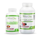 BariSlim Bariatric Calcium Citrate & Complete Kauwbare Bariatric Multivitamine - Bariatric Vitamine en Supplement voor post-Bariatric Chirurgie Inclusief Gastric Bypass en Gastric Sleeve