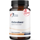 Designs for Health Bone Support Formula - Osteoben with Soy-Free Genistein Complex - Non-GMO Bone Vitamins Supplement with Vitamin D, K, Zinc, Calcium + Magnesium (120 Capsules)