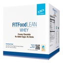 XYMOGEN FIT Lean Food Wei - 21 g eiwit - Ondersteunt spierherstel na inspanning - Glutenvrij en sojavrij - Romige chocoladesmaak - 10 porties