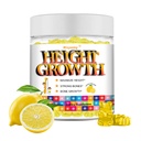 Hoogte Growth Gummies voor kinderen & tieners Vitaminen met Calcium, Magnesium, zink, Vitamine D3 K2, Ashwagandha