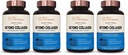 Live Conscious Beyond Collagen Multi Collagen Capsules - Types I, II, III, V & X | Hydrolyzed Blend with Biotin & Vitamin C for Hair, Skin, Nails 90 Capsules (4-Pack)
