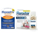 Florastor Digestion and Immunity Boost Bundle for Men & Women with Saccharomyces Bouldari - 100 ct. Probiotic for Digestive & Immune Health + 30 ct. Immunity Boost & Support Daily Probiotic