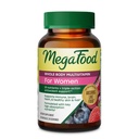 MegaFood Whole Body Womens Multivitamin - Multivitamin for Women - Vitamin D3 K2, Magnesium Citrate, Folate, Biotin, Iron - Brain, Heart, Skin & Hair & Immune Support - 60 Capsules, 30 Servings