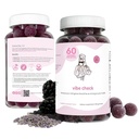 Balancing Act - Vibe Check Magnesium Gummies for Women – Melatonin-Free Calm & Relaxation Support with Magnesium, Chamomile & Lemon Balm – BlackBerry Lavender – 60 Count (30-Day Supply)