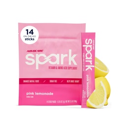Advocare Vitamin & Amino Acid Supplement - Focus & Energy Drink Powder Mix met Vitamine A, B-6, C & E - Omvat ook L-Carnitine & L-tyrosine - Pink Limonade, 14 Stick Packs