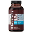 CocoaVia Ultra 750mg Cocoa Flavanols – Heart & Brain Support, Memory & Blood Circulation Booster, High Flavanol Cocoa for Nitric Oxide, Energy & Oxygen Boost, Vegan, Gluten-Free, 90-Day Supply