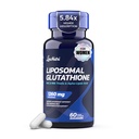 Liposomal Glutathione for Women | 5-in-1 NAC, Milk Thistle, ALA, Selenium 1260mg | 5.84x Higher Absorption Antioxidant for Liver Detox, Skin Brightening & Immune Support | 60 Softgels
