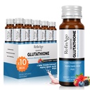 Liposomal Glutathione Liquid with Milk Thistle Exact PQQ and ALA High Absorption Glutathione Supplement Powerful Antioxidant Complex for Immune System Aging Defense Detox, (10 x1.7 OZ)