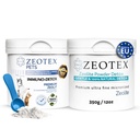 Zeolite Powder Bundle (2 Products): 100% Natural Detox & Immunity Support for Full Body, Liver, Kidney, Skin, and Pet Health - 350g Each