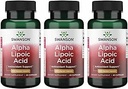 Swanson Alpha Lipoïnezuur - natuurlijk supplement ondersteunen gezonde bloeddrukniveaus al binnen een normaal bereik - bevordert koolhydraten Metabolisme - (60 capsules, 600 mg Elke) (3 verpakkingen)