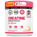 Old School Labs Creatine for Women–Post-Workout Supplement with 5000mg Creatine Monohydrate Powder, 2000mg Collagen & BCAA 2:1:1 for Strength Support & Recovery– Pink Lemonade - 8.57 Ounce (Pack of 1)