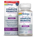 SOLARAY Mycrobiome Complete Probiotic Women’s Formula - Vaginal Probiotics for Women Plus Pre and Postbiotic - 50 Billion CFU, 28 Strains - Vegan, Gluten Free - 30 Serv, 30 VegCaps