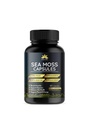 Sea Moss Capsules with Turmeric 450mg, Black Seed 200mg & Ashwagandha 100mg – Irish Sea Moss Supplement with Bladderwrack, Burdock Root & Black Pepper – 60 Capsules, 30 Servings