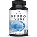 VALI Neuro Force Brain Booster Supplement for Focus, Memory, Clarity & Energy. Extra sterkte Nootrope Cognitieve functie Ondersteuning voor geestelijke prestaties. met natuurlijke cafeïne. 60 Veggie Capsules