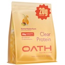 Oath Nutrition Clear Whey Isolate Protein Powder, Sunrise Passion Punch, 20g Complete Protein per Serving, No Added Sugar, Grass-Fed, 18 Servings