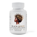 TODICAMP Melanin-Rich Physiology Colon Cleanse & Bloating Relief for Women, Gut Cleanse Detox for Women, Zeolite Detox Fiber Supplement for Women, Activated Charcoal Capsules Psyllium Husk & Chlorella