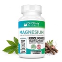 Magnesium Glycinate Complex - L-Theanine, Passionflower & Valerian Root for Sleep Support Supplement, Nerve & Muscle Health, High Absorption - 90 Vegetarian Capsules