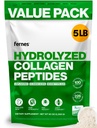 Collagen Powder for Women Men (5LB) Type I & III Flavorless & Odorless Easy-Mix Hydrolyzed Peptan Protein Peptides Joint Hair Skin & Nail Support Gluten-Free Non-GMO Keto Paleo Grass-Fed Kosher
