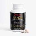OMURA Sea Moss Capsules with Bladderwrack & Burdock Root | Irish Moss Supplement for Immune, Thyroid & Digestive Support | 60 Capsules