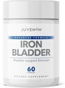 Juvenon Iron Bladder - Kruidensupplement voor gezonde blaasfunctie - Incontinentie Ondersteuning met Pompoenzaad Extract, Soy Germ Extract, Saw Palmetto
