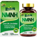 NMNH (NMN Supplement Alternative) 1000mg per Serving, Boost NAD+ Levels, NAD+ Supplement for Energy, Sharp Focus & Anti-Aging, Supports Healthy Aging, 120 Capsules
