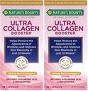 Nature's Bounty Optimal Solutions Ultra Collagen Booster for Healthy-Aging Supplement, Resveratrol, Hyaluronic Acid – Collagen Capsules for Women, 48 Capsules (Pack of 2)