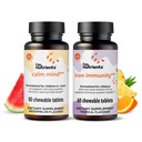 Calm Mind | Kids Saffron Supplement + Iron Immunity | Kids Iron Bisglycinate Supplement Bundle