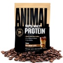Animal 100% Whey Protein Powder Instant Iced Coffee – Real Coffee for Preworkout, Post Workout Whey Blend + 20g of Protein Shake, 120mg of Caffeine Meal Replacement with BCAA – Cold Brew Latte, 1 lb